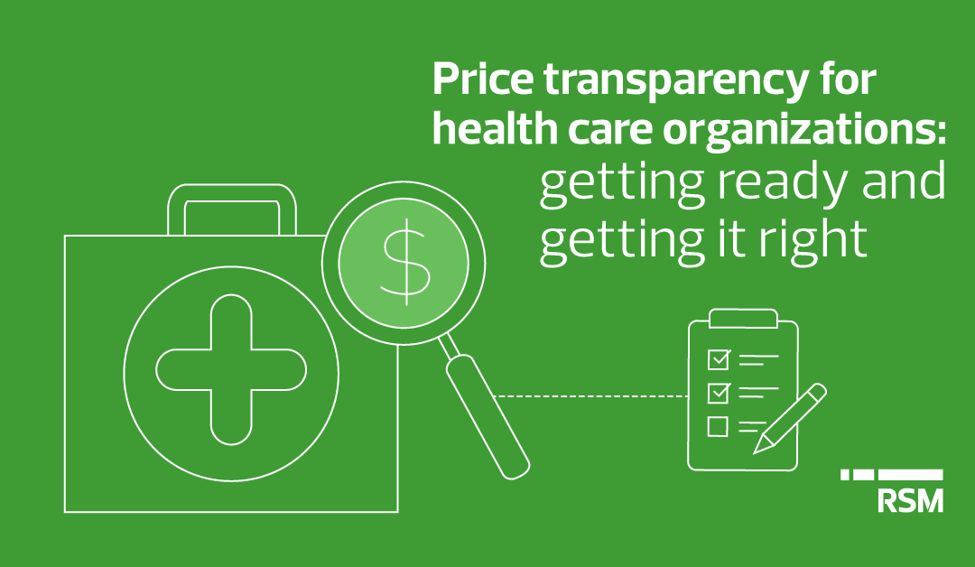 Health care’s challenge to get price transparency right
