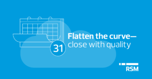 Flatten the curve – close with quality