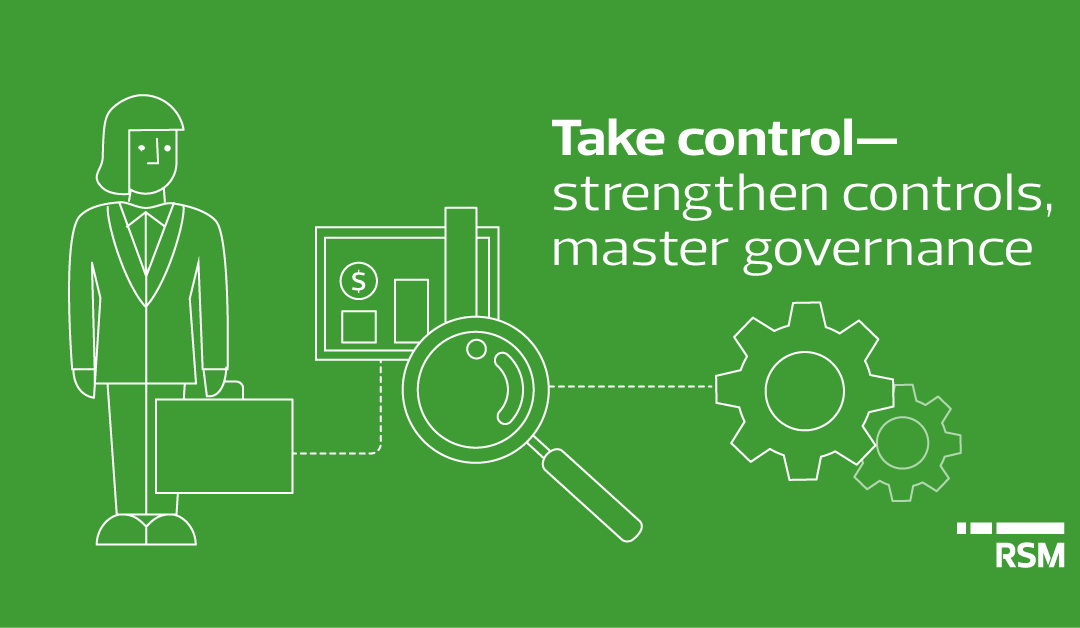 Take control – strengthen your financial controls, master governance