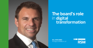 The board’s role in digital transformation