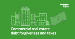 Forgiving commercial real estate debt brings tax implications