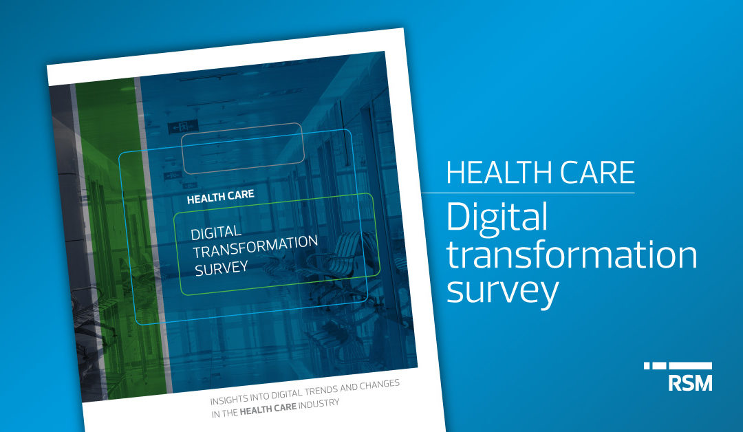 Insights into digital trends and changes in the health care industry