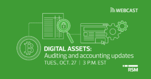 Digital Assets – the AICPA’s practice aid on accounting and auditing