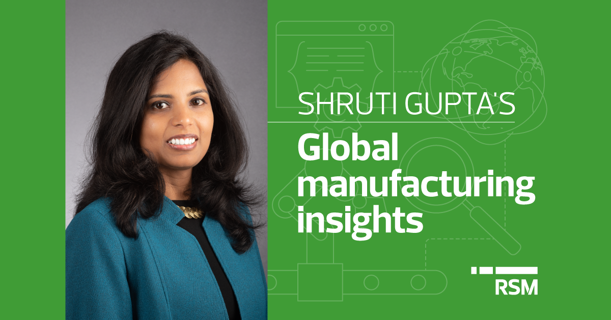 Key global tax policy proposals at play for manufacturers