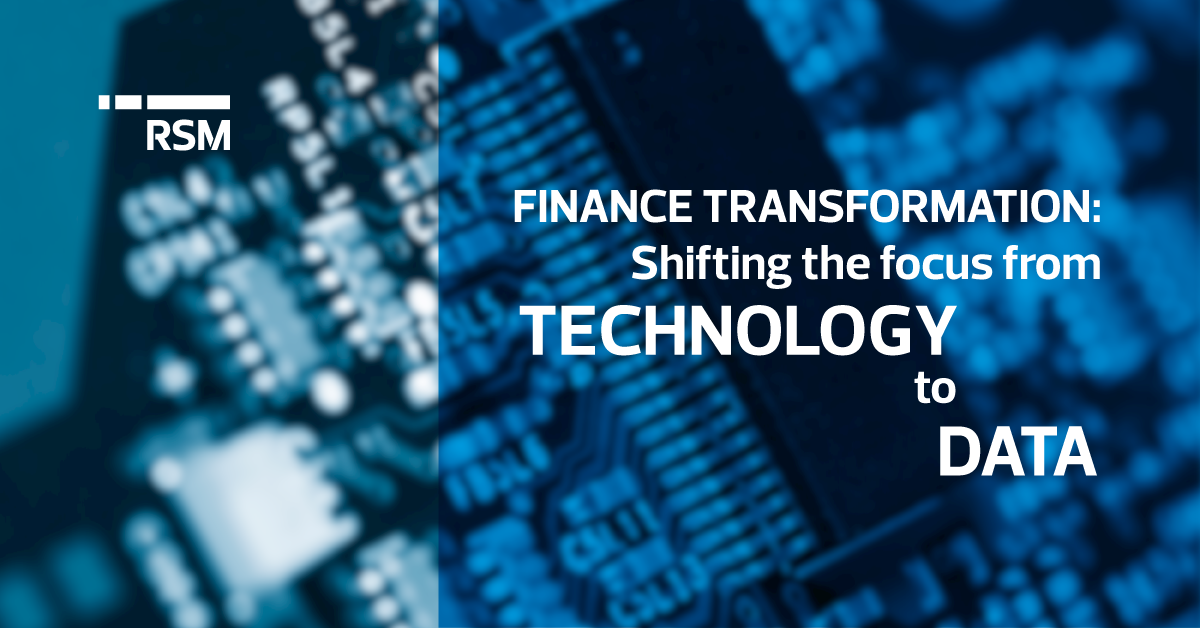 Today’s private equity CFO: Shifting the focus from technology to data