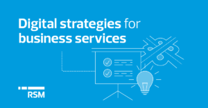 Digital strategies for business services