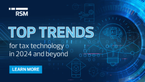 Top trends for tax technology in 2026 and beyond